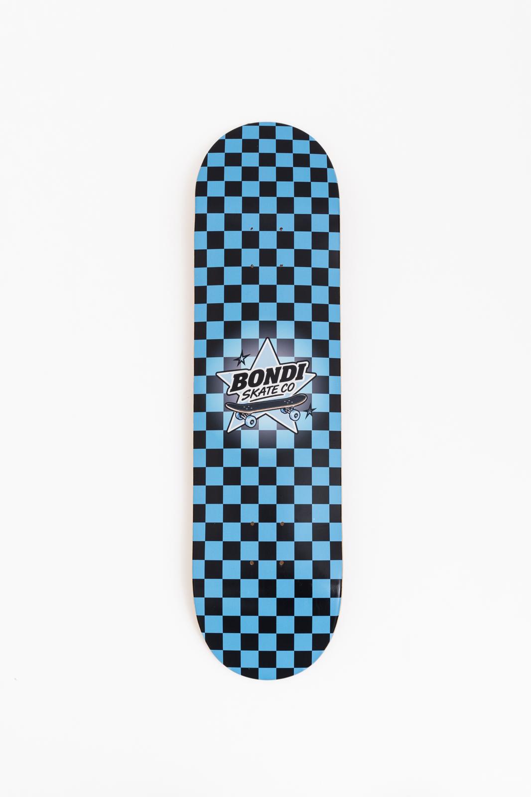Black & Blue Check Deck