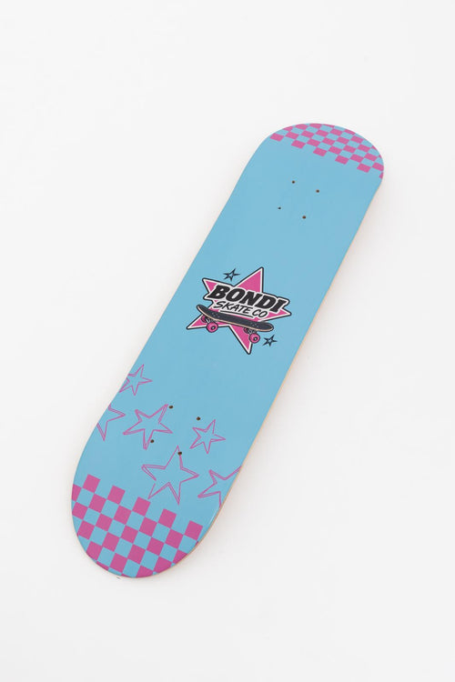 Blue & Pink Check Deck